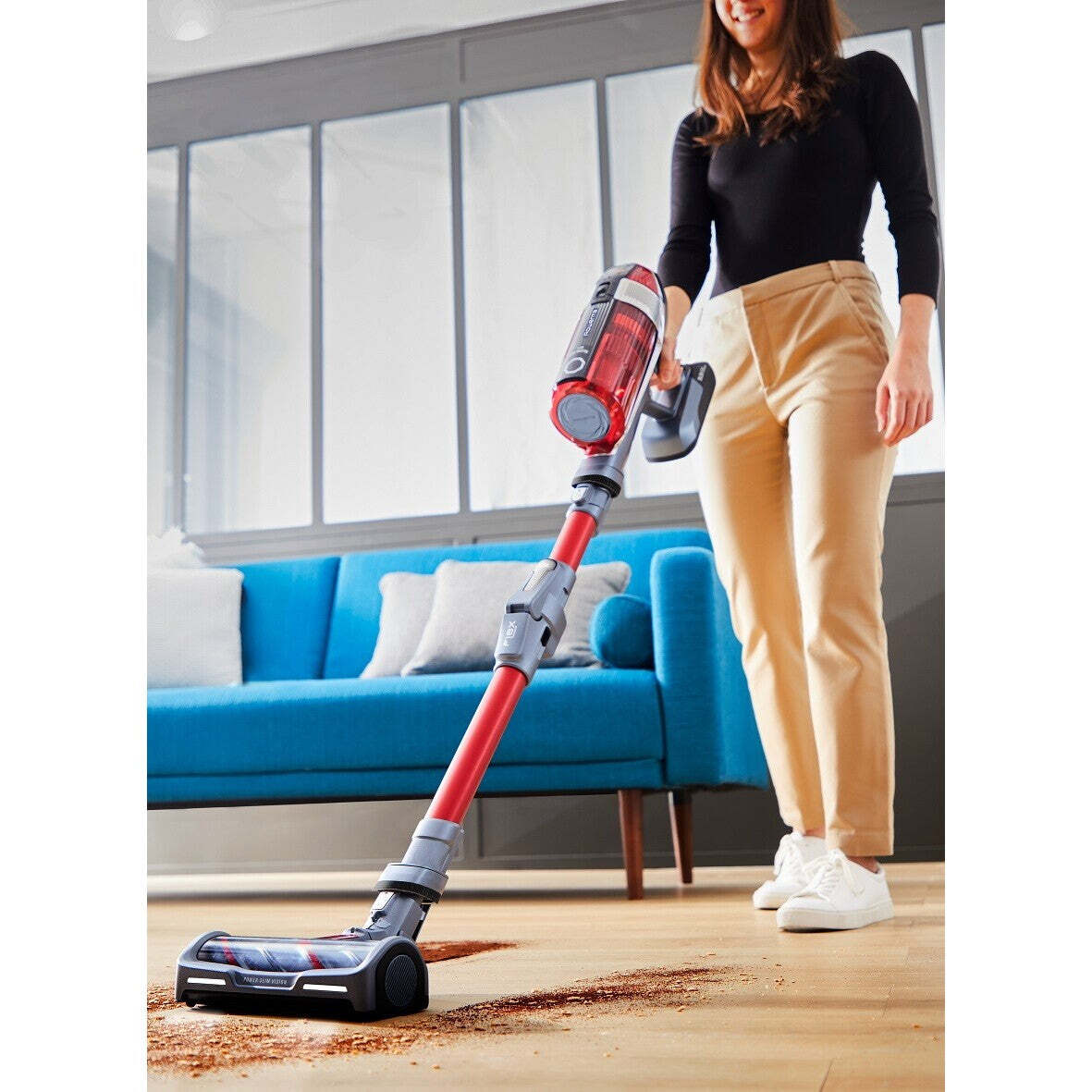 Tyčový vysávač Rowenta X-Force Flex Animal RH9879WO, 2v1