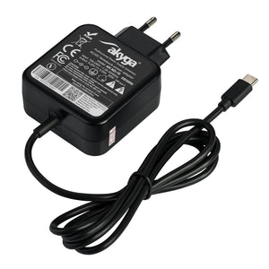 Univerzálny USB-C napájací adaptér 65W Akyga AK-ND-70
