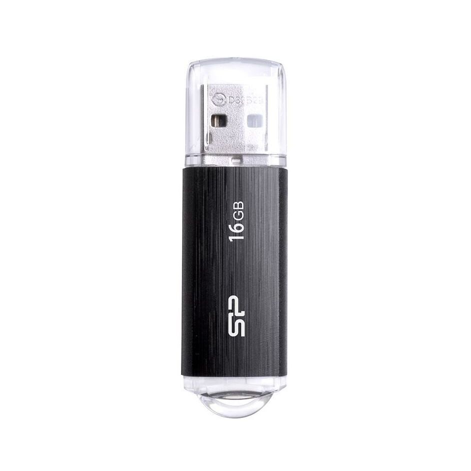 USB flash disk Silicon Power Ultima U02 16GB USB 2.0, čierna
