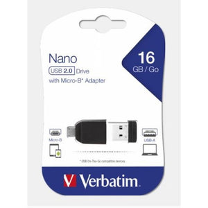 USB kľúč 16GB Verbatim Store'n'Stay Nano, 2.0 (49821)