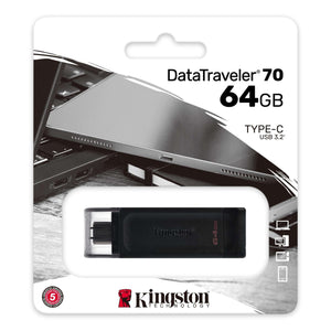 USB kľúč 64GB Kingston DT70, 3.2 (DT70/64GB)