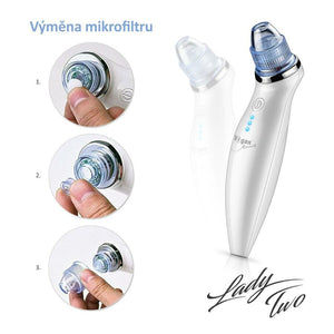 Vákuový čistič pleti s mikrodermálnou abráziou Vigan Lady TWO