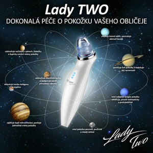 Vákuový čistič pleti s mikrodermálnou abráziou Vigan Lady TWO