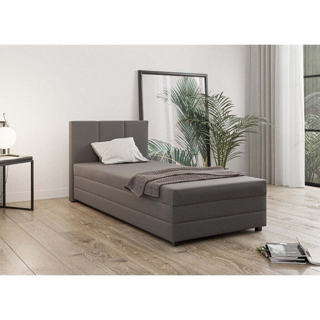 Váľanda Alexa Petite 110x200, sivá, bez čela