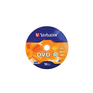 Verbatim DVD-R 4,7GB 16x, 10ks (43729)