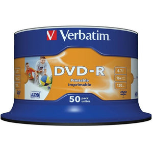 Verbatim DVD-R 4,7GB 16x, 50ks (43533)