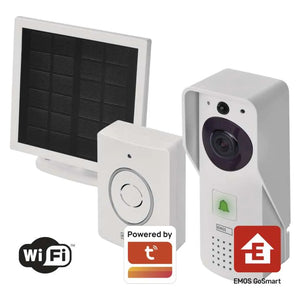 Videozvonček Emos GoSmart IP-09D, WiFi + solárny panel