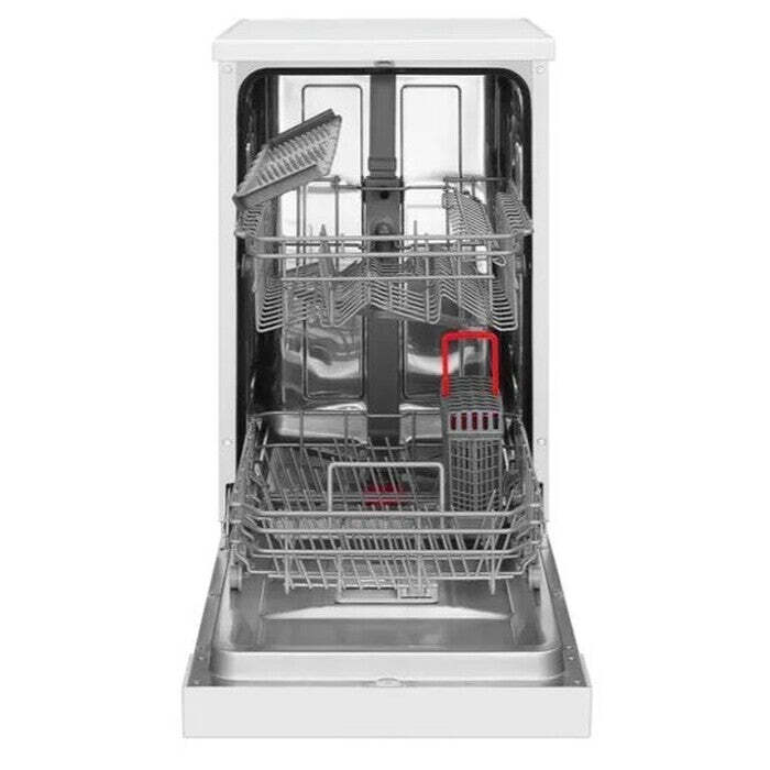 Voľne stojaca umývačka riadu Amica MV 456 ADW,  45 cm, E, biela