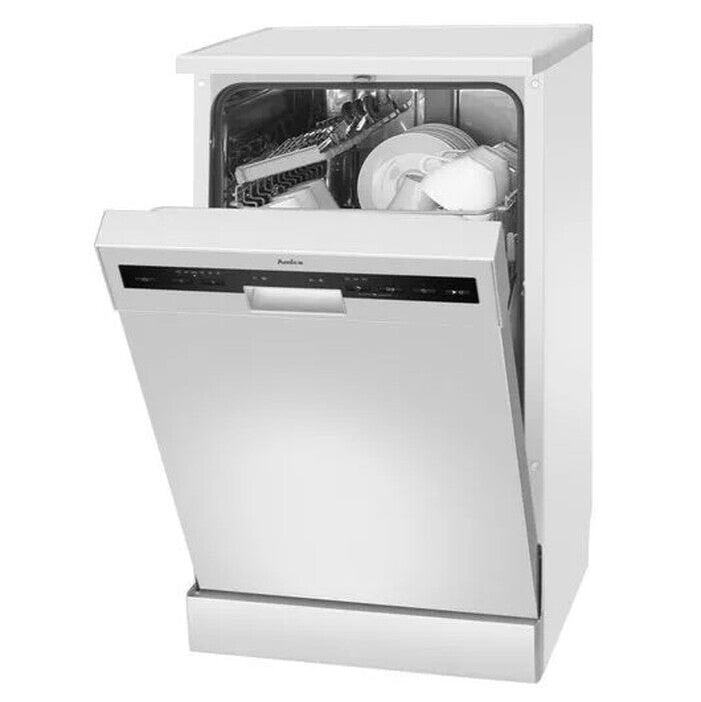 Voľne stojaca umývačka riadu Amica MV 456 ADW,  45 cm, E, biela