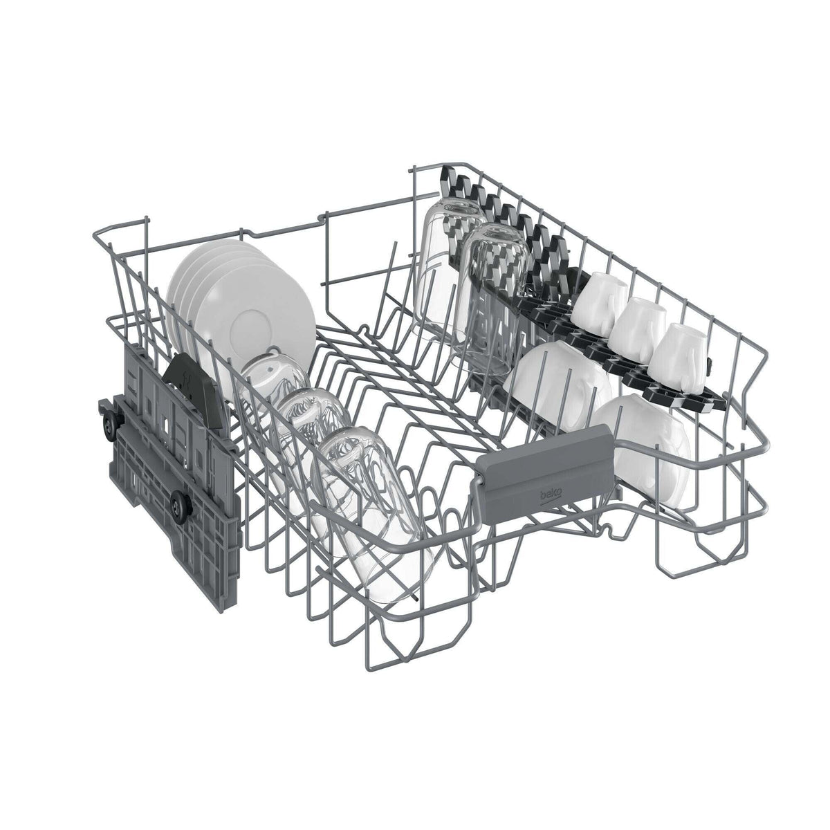 Voľne stojaca umývačka riadu Beko BDFS26046XQ, 45 cm VADA VZHĽAD