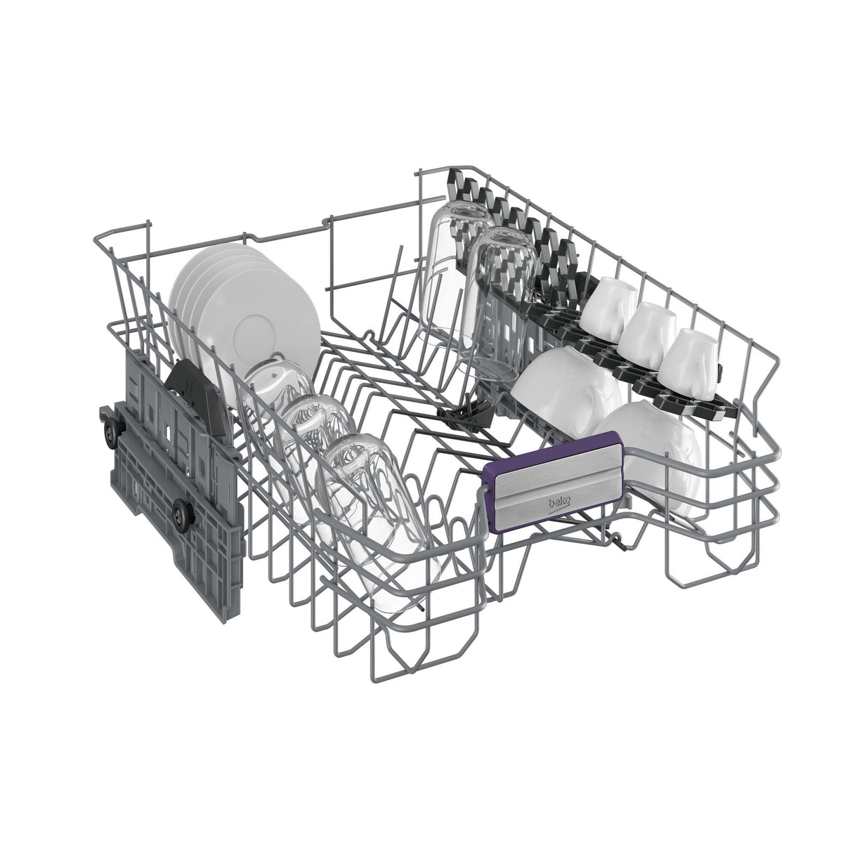 Voľne stojaca umývačka riadu Beko BDFS26120WQ, 45 cm