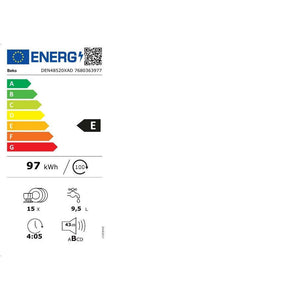 Voľne stojaca umývačka riadu Beko DEN 48520 XAD, 60cm