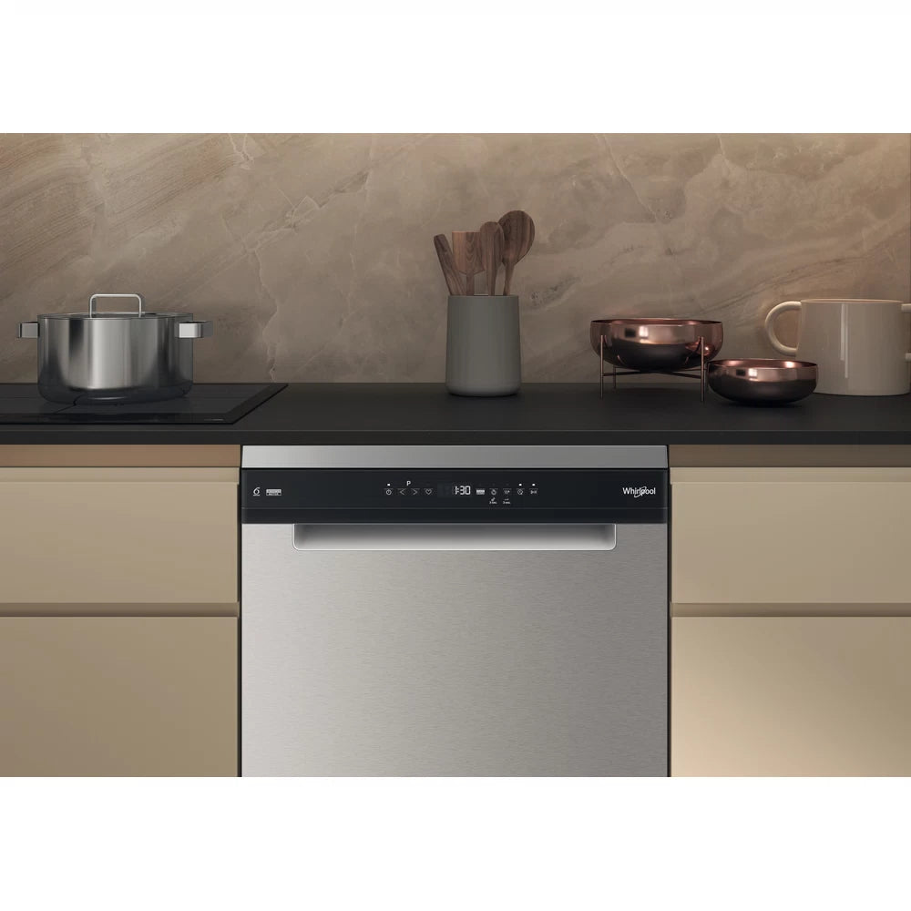 Voľne stojaca umývačka riadu Whirlpool W7F HP33 X, 15sád, 60cm