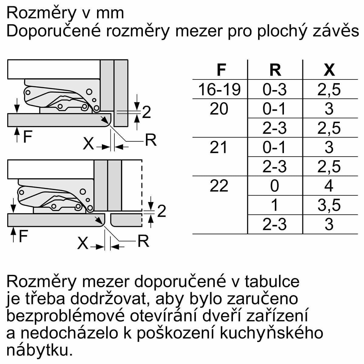 Vstavaná kombinovaná chladnička Bosch KIV87VFE0