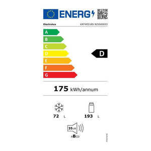 Vstavaná kombinovaná chladnička Electrolux KNT4FD18S