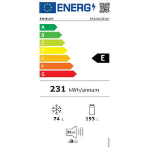 Vstavaná kombinovaná chladnička Samsung BRB26605EWW