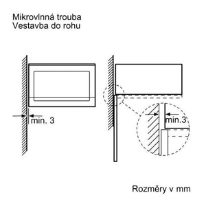 Vstavaná mikrovlnná rúra Bosch BFL524MB0 POŠKODENÝ OBAL