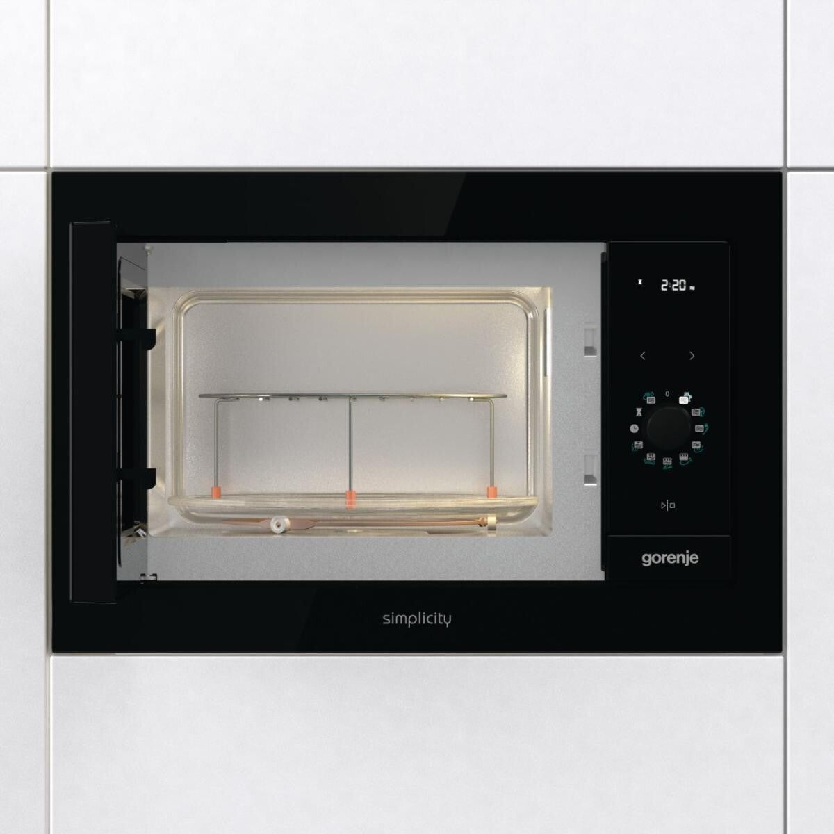 Vstavaná mikrovlnná rúra Gorenje BM235G1SYB
