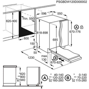 Vstavaná umývačka riadu Electrolux ESL8356RO
