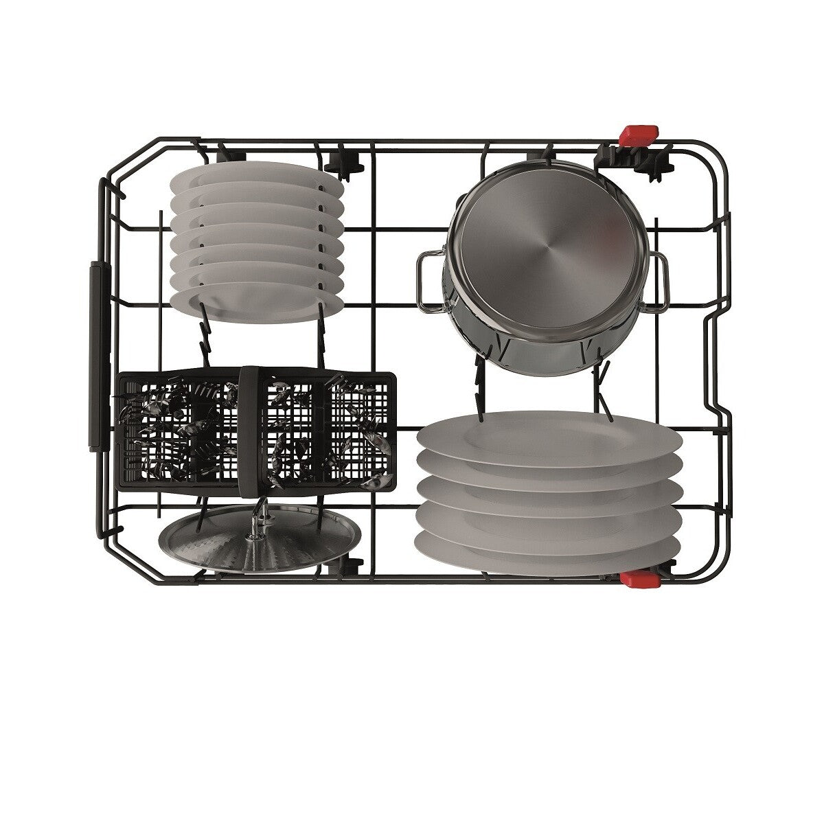 Vstavaná umývačka riadu Whirlpool WSIO 3T125 6PE X