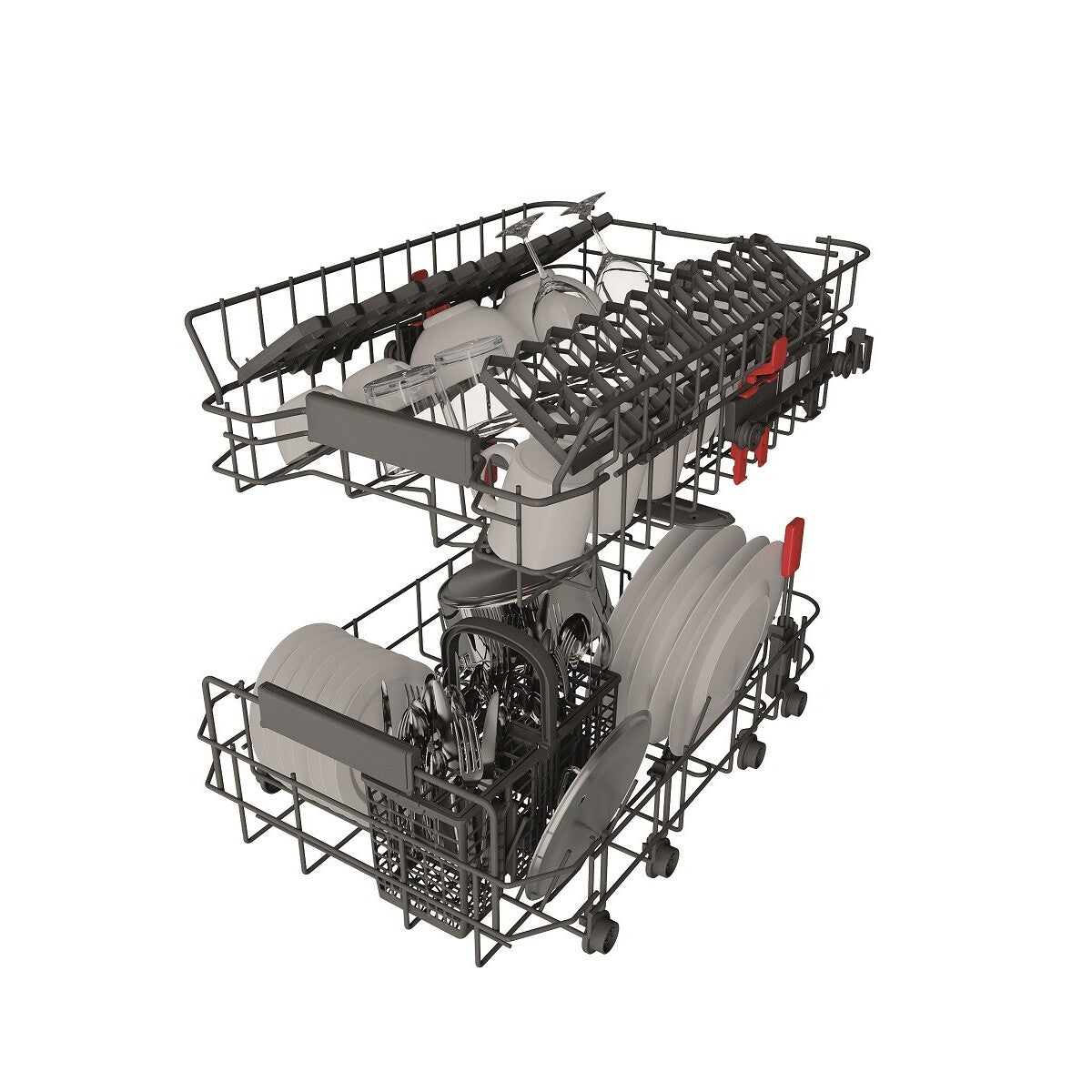 Vstavaná umývačka riadu Whirlpool WSIO 3T125 6PE X