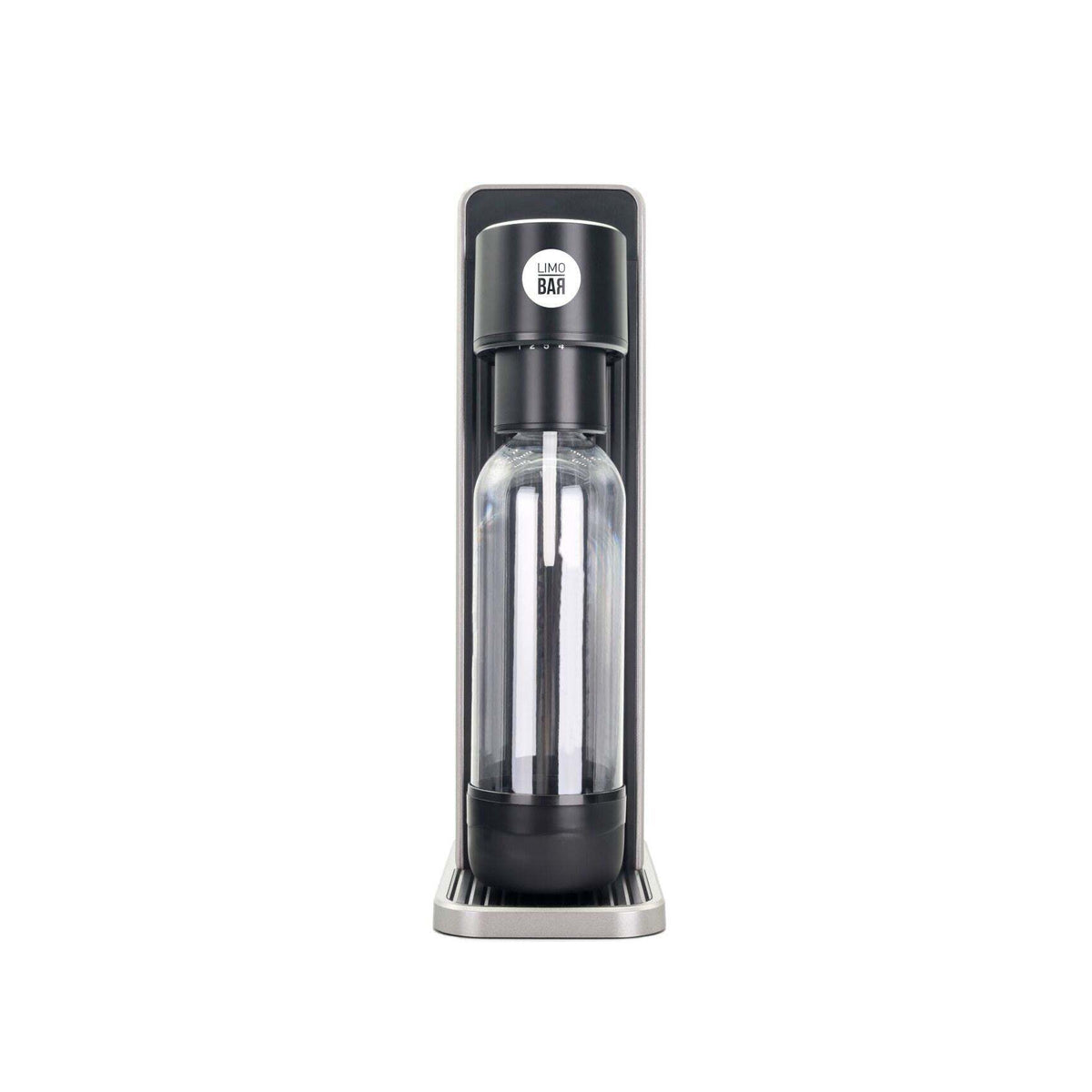 Výrobník sódy Limobar Twin T0150BS, čierny/strieborný