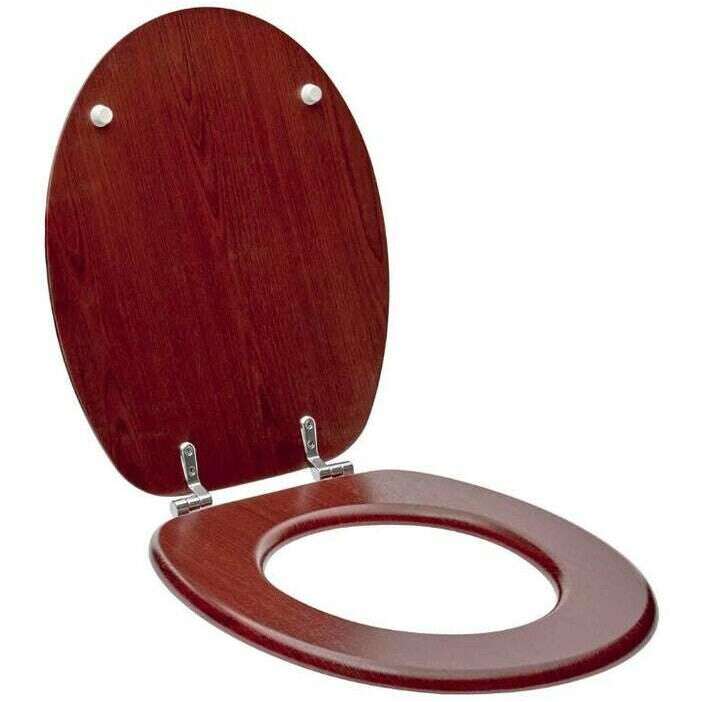 WC doska Glacera MDF 2077SIKO, mahagón