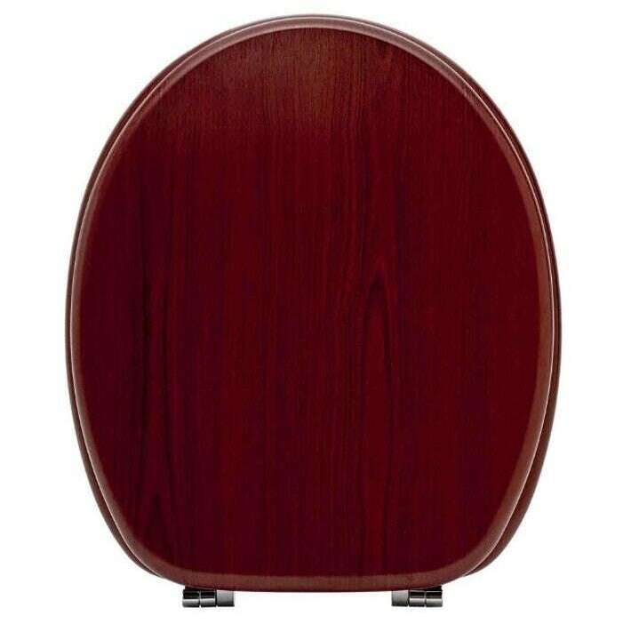 WC doska Glacera MDF 2077SIKO, mahagón