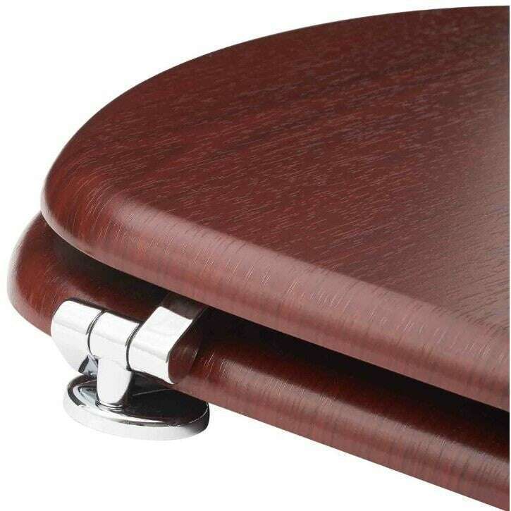 WC doska Glacera MDF 2077SIKO, mahagón