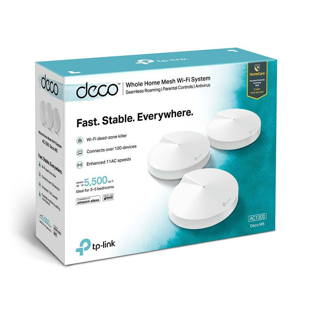 WiFi mesh TP-Link Deco M5, 1-pack
