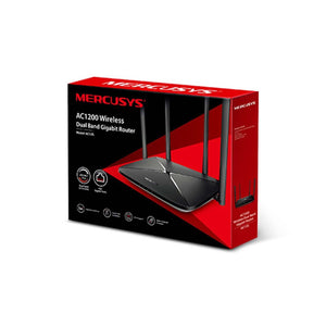 WiFi router Mercusys AC12G, Gigabit, AC1200