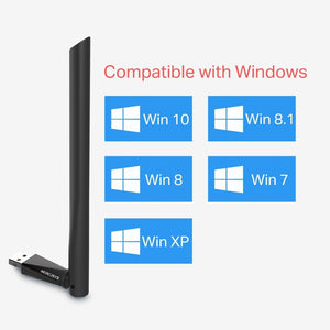 WiFi USB adaptér Mercusys MU6H, AC650