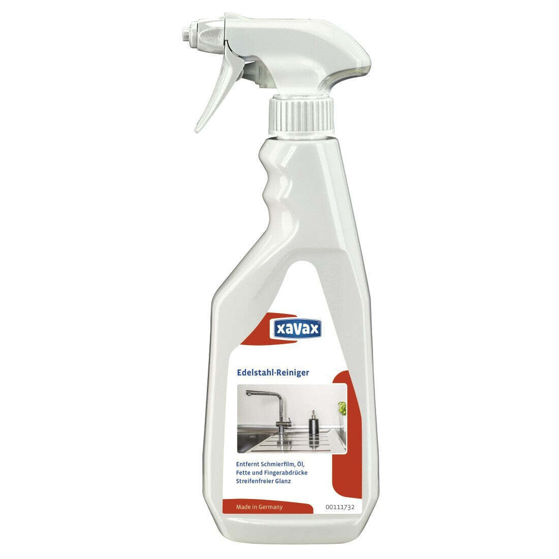 Xavax čistič na nerezovú oceľ, 500 ml