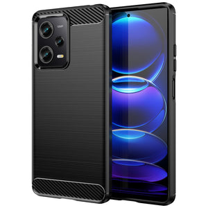 Zadný kryt pre Redmi Note 12 Pro 5G/Poco X5 Pro 5G,Carbon,čierna