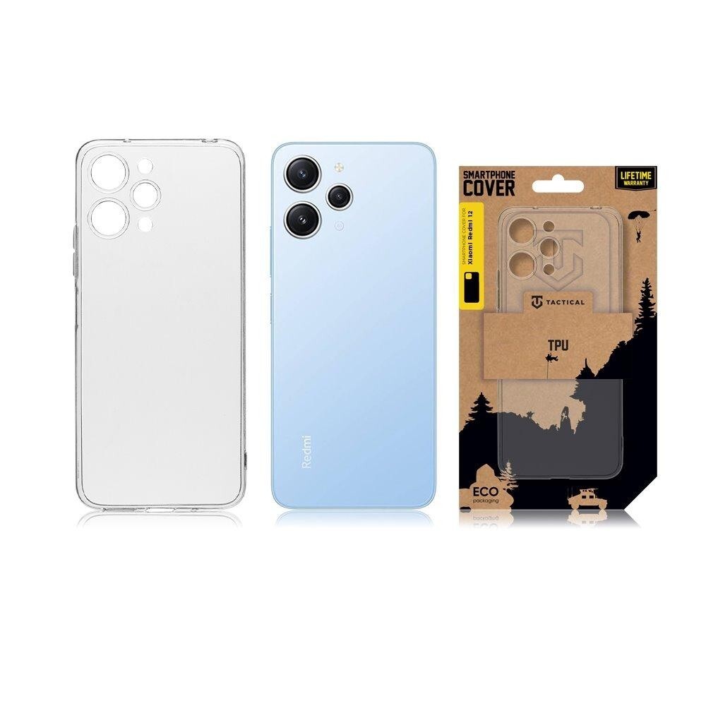 Zadný kryt pre Xiaomi Redmi 12 4G/5G, Slim, priehľadná