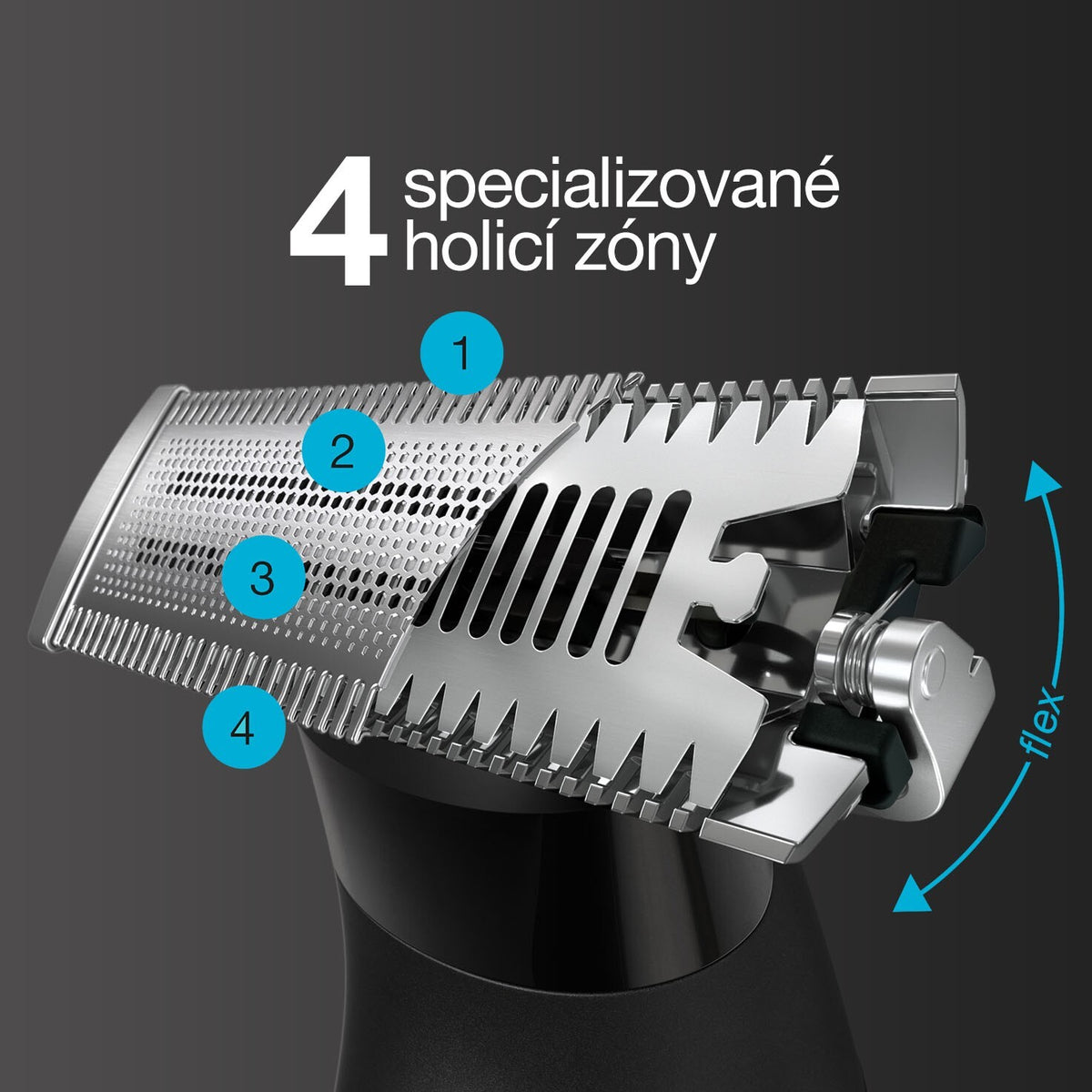 Zastrihávač fúzov Braun Series X XT5200